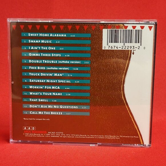 Lynyrd Skynyrds Innyrds Skynyrds Greatest Hits CD 1989 - Picture 2 of 8